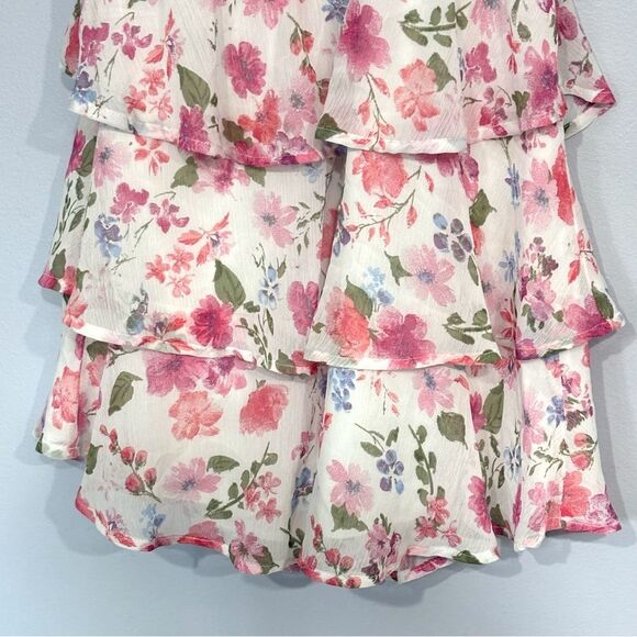 Altar’d State | Women’s NWT White Floral Halter Dress Size XL - Picture 6 of 14